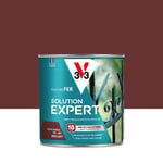 Peinture extérieure fer Solution expert rouge basque brillant V33 500ml