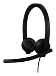 Logitech H570e Headset Wired Head-band Office/Call center USB Type-A B