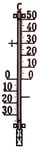 TFA Dostmann thermomètre analogique pour l'extérieur, 12.5001.51, métal, avec Graduation Libre, résistant aux intempéries, Vieux cuivre