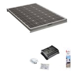 Pack ANTARION Panneau solaire 160W camping car + Kit de pose solaire avec régula