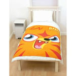 Moshi Monsters Panel Fleece Blanket - Katsuma Throw Gift For Kids Bedding