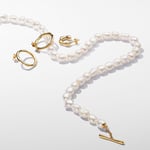 Pandora Baroque Treated Freshwater Cultured Pearls T-bar Collier kaulakoru 45 cm 363305C01-45