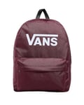 Vans Old Skool Print Backpack-B, Sac à Dos Unisexe, Rouge, One Size - VN000HYCK1O1