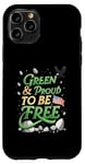 Coque pour iPhone 11 Pro Green Freedom célèbre le progrès et le patriotisme | Saint Patrick