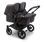 Bugaboo Donkey 5 Tvillingvagn Collection Washed Black