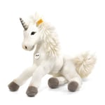 Steiff 015045 Animals Starly dangling unicorn, Cloud Dancer, 35 cm