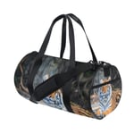 JSTEL Tiger Sports Gym Bag for Women and Men Travel Duffel Bag