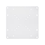 PureMounts ADAPT-A Plaque Adaptateur VESA universel pour l'Élargissement des Distances VESA, agrandit de VESA 50x50 jusqu'à 200x200, max. 30kg, blanc