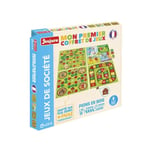 Jeujura Premier Coffret en Bois-des Jeux simplifiés pour Les Plus Petits dès 2 Ans – Règles revisités – Apprendre à Jouer à Plusieurs – pour s’Amuser en famille-8110, 8110