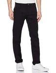 camel active Men's 5-Pocket Houston Straight Jeans, Black (Forever Black 9), W42/L32 (Size: 42/32)