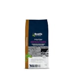 Bostik - Mortier Réfractaire - Mortier Colle Idéal Pour Cheminée Et Barbecue - Gris - Sac de 5 kg