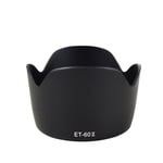 ET-60 II Lens Hood Reversible Camera Hood 58mm Lens Hood for for Canon 55-250MM