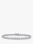 Jools by Jenny Brown Cubic Zirconia Tennis Bracelet, Silver