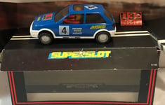 Slot Car SCX Superslot C327 Fiesta XR2I #4 Uniroyal Scalextric UK