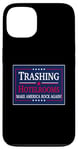 Coque pour iPhone 13 Des chambres d'hôtel amusantes et saccadées font de l'America Rock Music Band un graphique