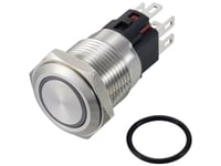 Tru Components Tc-12647412 Pressostat 250 V/Ac 3 A 1 X Off/(On) Ip65 Rgb Klikkende Rustfrit Stål 1 Stk