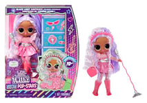 L.O.L. Surprise! Tweens Neon Pop Stars - Kitty K - 1 Fashion Doll, with Backlight Surprises and 10+ Pop Star Fashions and Accessories Including Retro Mic Stand, Present for Kids Ages 4+