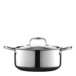 Hexclad - Hybrid dutch oven gryte med stållokk 4,7L