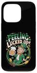 Coque pour iPhone 13 Pro Se sentir chancé pour la Saint-Patrick