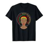 Afro Woman I Am The Storm Black History Month T-Shirt