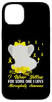 Coque pour iPhone 14 Plus Sensibilisation à la microcéphalie I Wear Yellow Ribbon Elephant