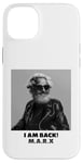 Coque pour iPhone 14 Plus JE SUIS DE RETOUR, Karl Marx, communiste, cool Marx