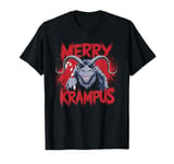 Merry Krampus Christmas Ugly Monster Men Women Kids Funny T-Shirt