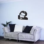 Ron Burgundy Portrait Vinyl Wall Art Decal