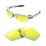 Nouveau Verres de rechange polarisés pour lunettes de soleil Oakley Fast Jacket, or