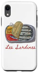 Coque pour iPhone XR Les sardines pêcheur esthétique poisson sardine côtier