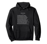 Romeo and Juliet Prologue William Shakespeare Pullover Hoodie