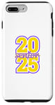 iPhone 7 Plus/8 Plus Senior Class 2025 School Colors Purple Gold High School Case