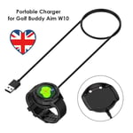 1m USB Charger Dock for Golf Buddy Aim W10 Smart Watch Charging Cable Power Cord