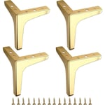 Pied de canapé en métal 15 cm 4 pcs Pieds de Meubles Modernes Canapé Meubles Riser Pieds Pieds de Remplacement pour Meubles de Bricolage pour Meuble