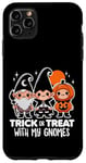 Coque pour iPhone 11 Pro Max Trick or Treat with my Gnomes Costume d'Halloween amusant et mignon