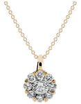 Kohinoor Dahlia guld diamant halsband 213-232K-30