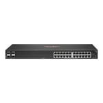 ARUBA HPE Aruba 6100 24G 4SFP+ Switch - Commutateur Géré 24 x 10/100/1000 + 4 1 Gigabit / 10 SFP+ flux d'air côte à Montable sur rack