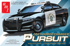 2021 Dodge Charger Pursuit Police Car AMT AMT1324M skala 1/25