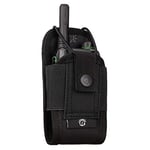 Selighting Sac Interphone Tactique Pochette Sac Molle à Ceinture en Nylon pour Walkie Talkie (Noir)