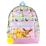 Pokemon Girls Besties Glitter Pikachu Ryggsäck En Storlek Flerfärgad Multicoloured Print One Size