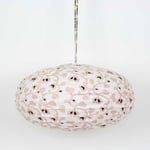 A World of Craft Heartflower Oval Lampskärm Rosa