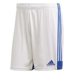 Adidas Men's TASTIGO19 SHO Sport Shorts, White/Team Royal Blue, XL