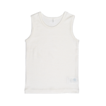 Bris ull/bambus singlet, offwhite