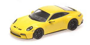 Minichamps 1/43 PORSCHE 911 (992) GT3 TOURING YELLOW WITH BLACK WHEELS 2021