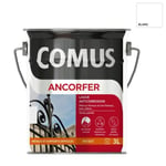 Peinture-laque antirouille blanche brillante - 3 L - Ancorfer - Comus