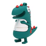 U Disk Memory Stick Little Dinosaur USB2.0 kannettava Flash-levyohjain TypeC-muuntimella (16 Gt)