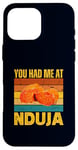 iPhone 16 Pro Max You Had Me At Nduja Sausage Funny Retro Italian Food Lover Case