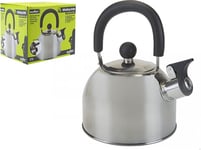 LSQXSS Whistle Kettle with Folding Handle,2.5L Tea Milk Boiling Water  Kettle,Stovetop Whistling Kettle,Stainless Steel Tea Kettle Teapot for Gas  Stove