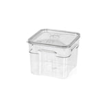 Vakuumbehållare PRO 6 L, 22,4×22,4×18,5 cm, transparent