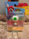 Super Mario New 2.5” GREEN TOAD Figure Nintendo Jakks 6cm ACTION FIGURE